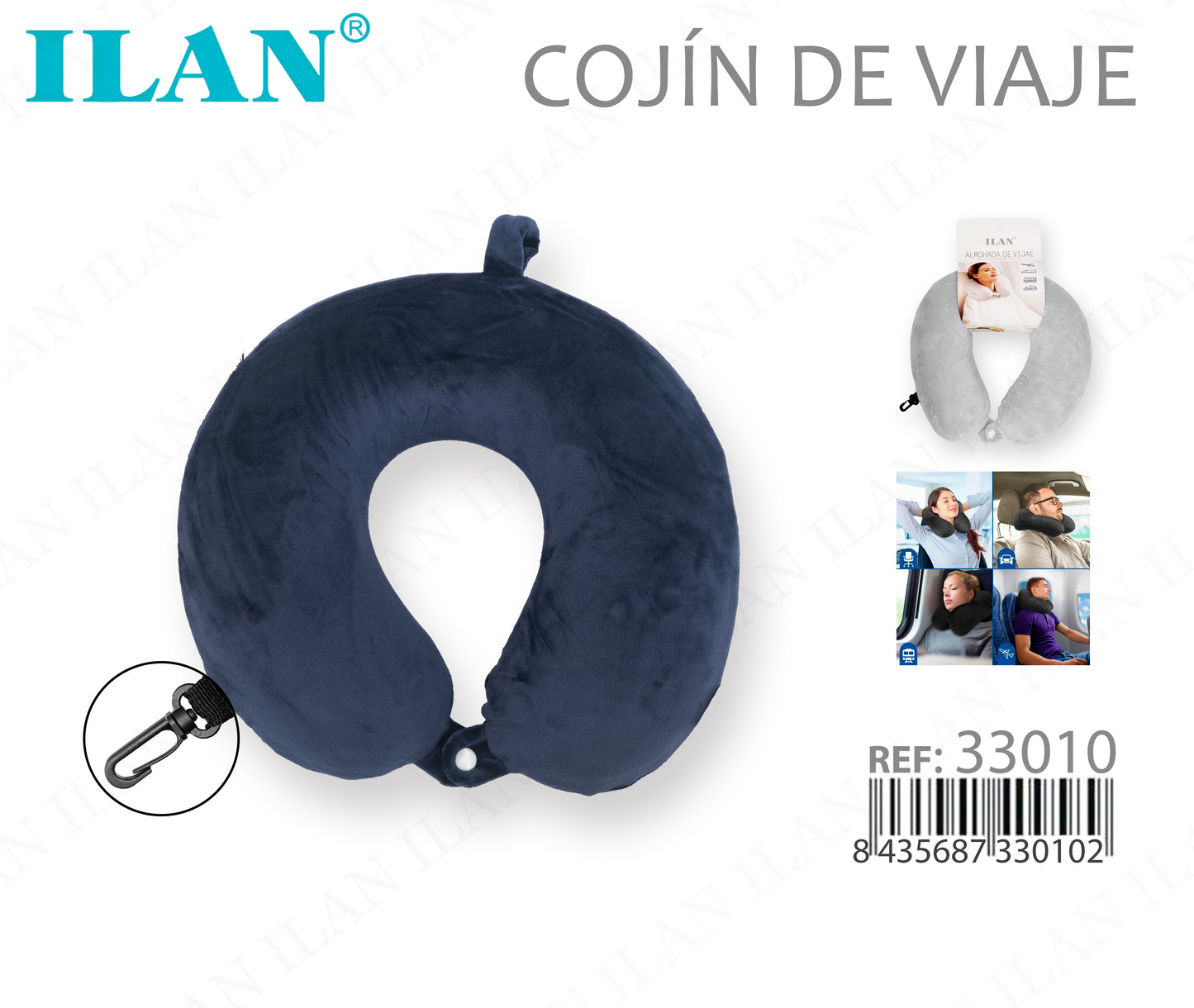Cojín de viaje