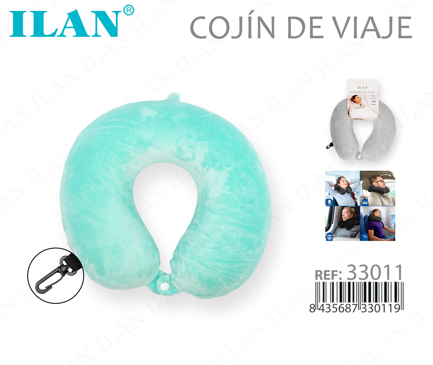 Cojín de viaje