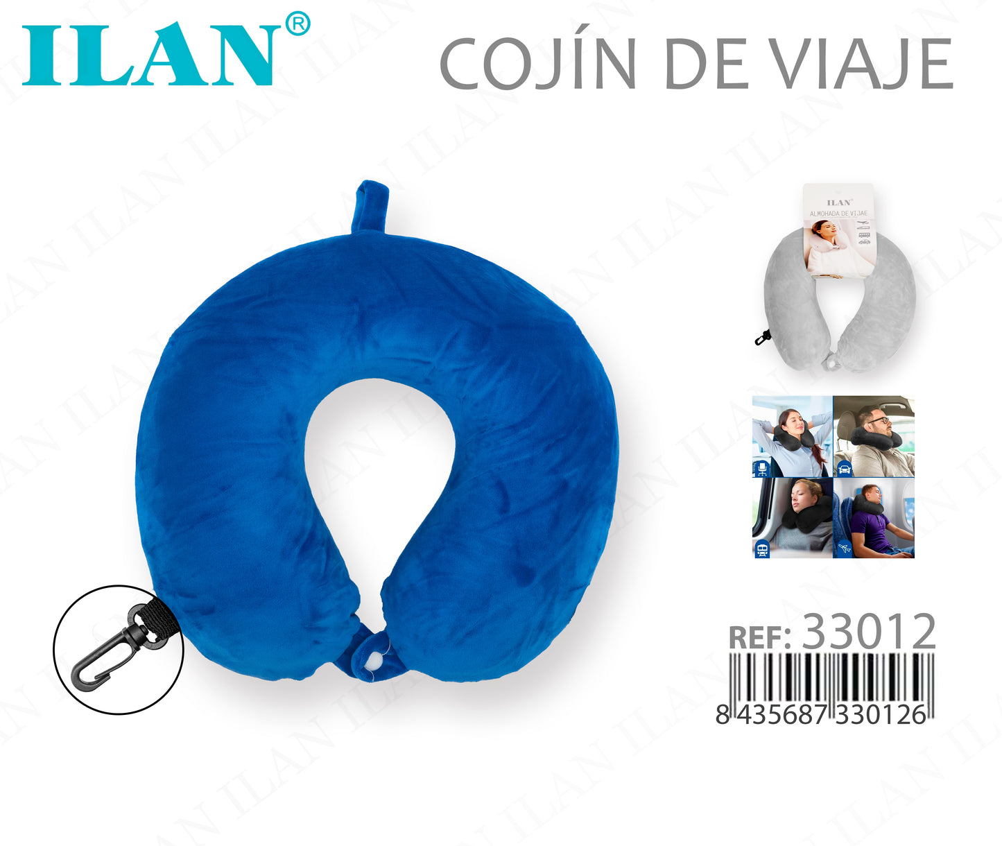 Cojín de viaje